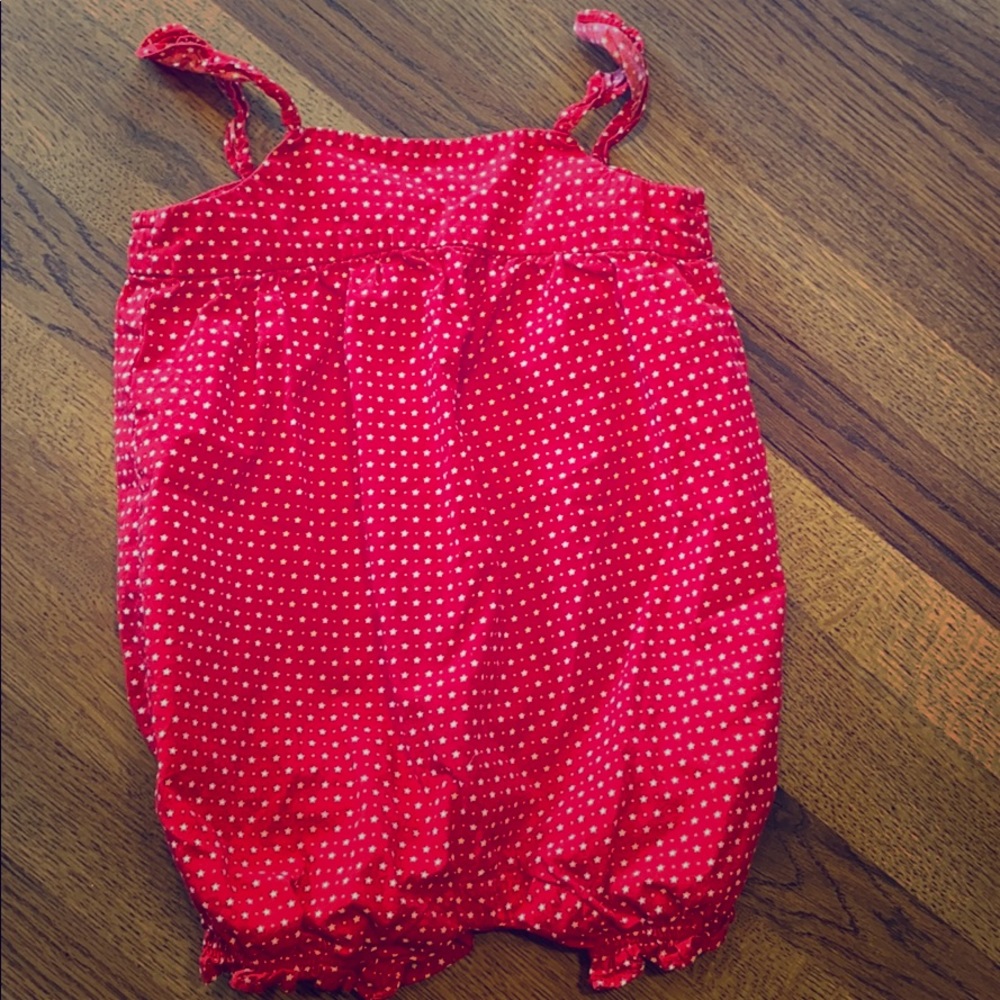 Gap girls star tank top romper.